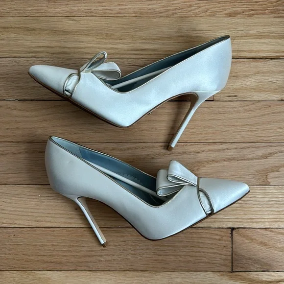 Sarah Flint Perfect Nina 100 (White Satin) - Picture 3 of 8